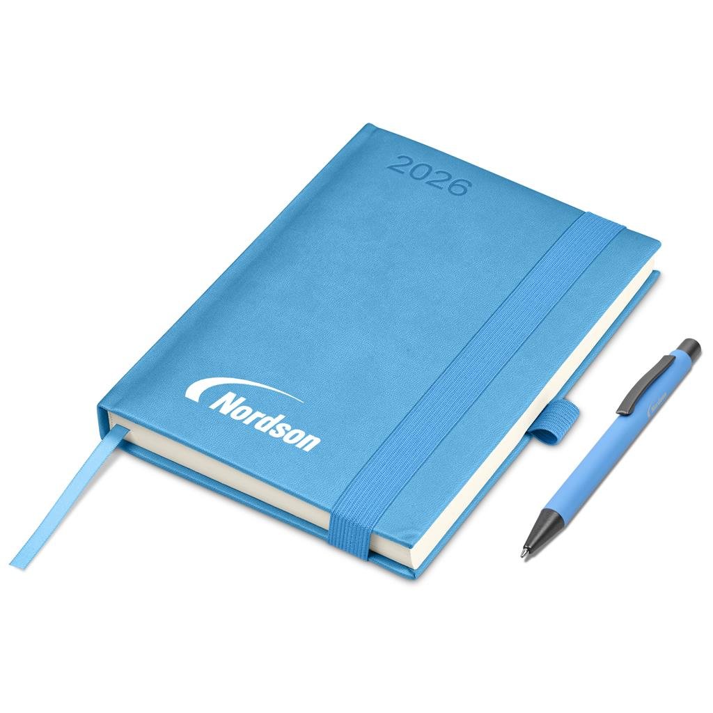 Advantage A5 2026 Diary & Omega Pen Set - Diaries 2026,Diaries 2026,Diary Sets