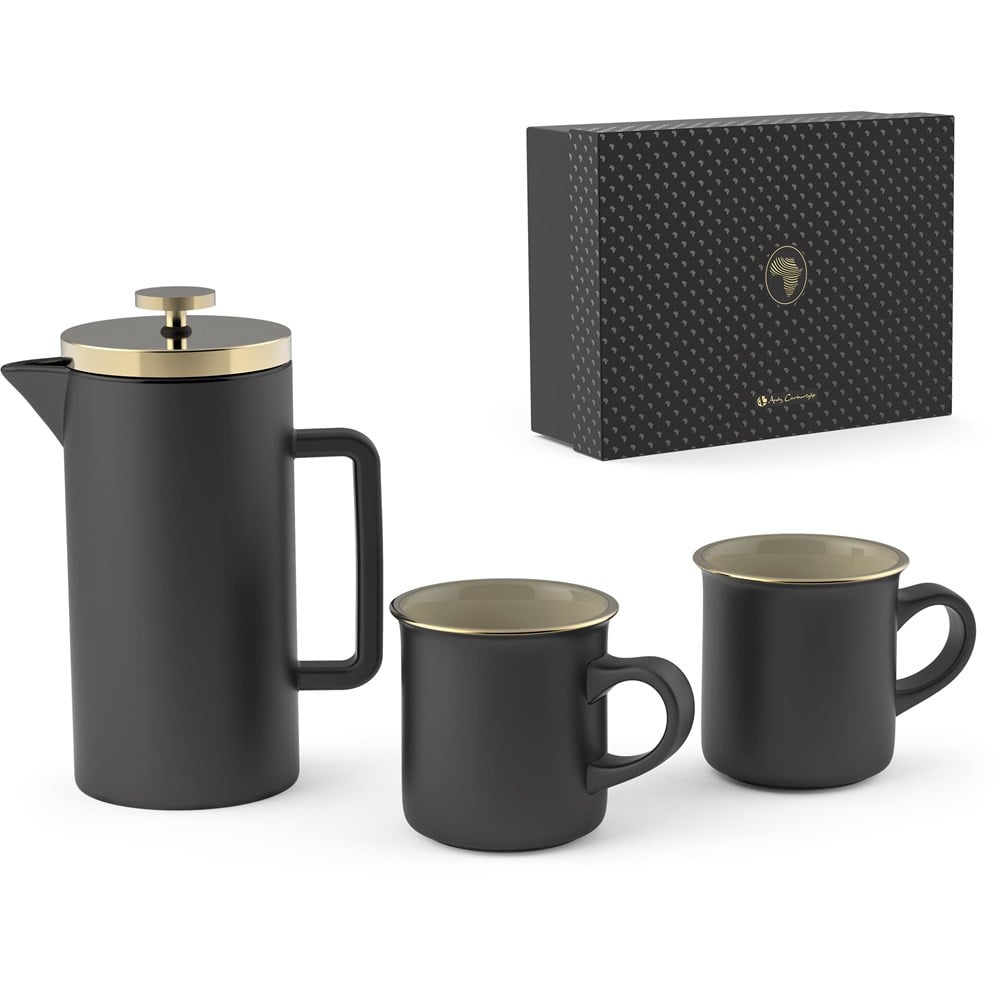 Afrique Dusk Coffee Press & Mug Set Black / BL - Mugs