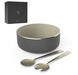 Andy Cartwright Afrique Dusk Salad Bowl & Servers Set-Black-BL