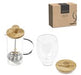 Aibo Glass & Bamboo Coffee Set Natural / NT