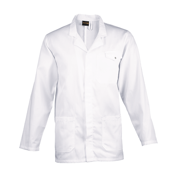 All-Purpose Long Sleeve Lab Coat (LAB-ALL) White / XS / Regular - Service and Beauty