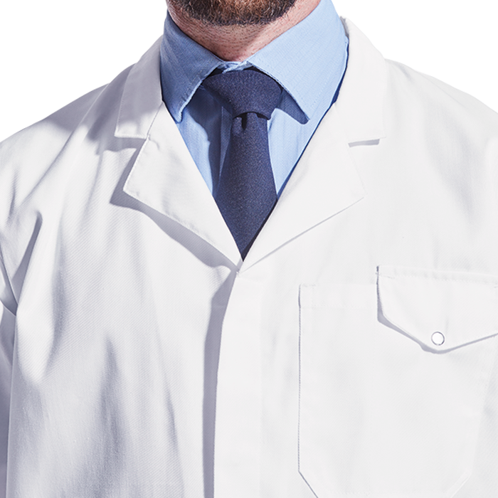 All-Purpose Long Sleeve Laboratory Coat - Protective Outerwear