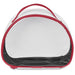 Custom Aloe Toiletry Bag With PVC Front Window - Bags,Custom and Cosmetic Bags