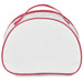 Custom Aloe Toiletry Bag With PVC Front Window RED - Bags,Custom and Cosmetic Bags