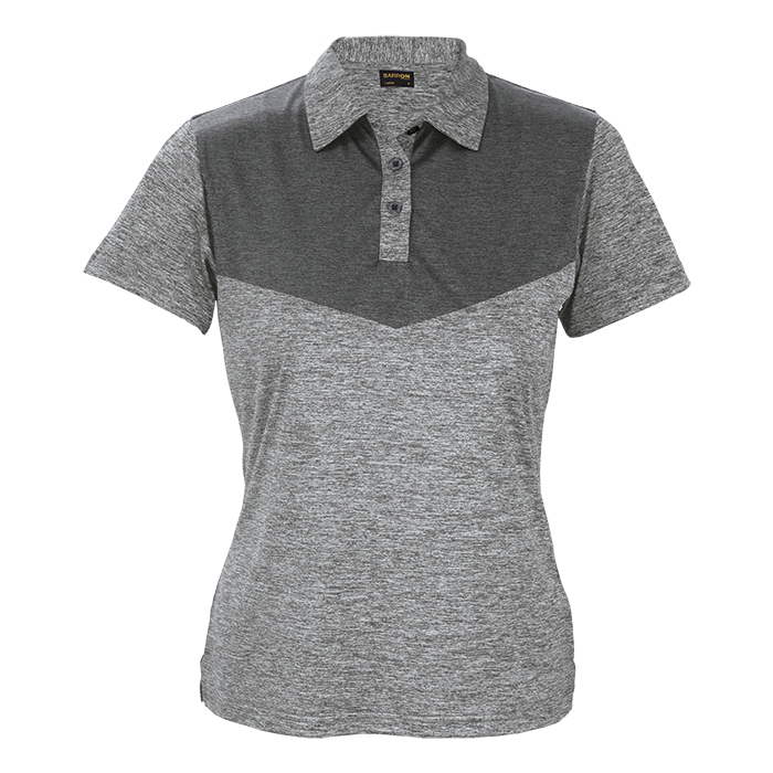 Alto Golfer Ladies Grey Melange / XS / Last Buy - Golf Shirts