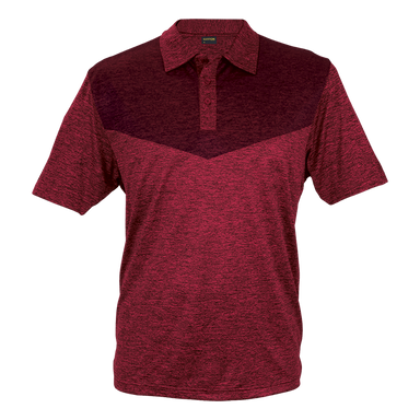 Alto Golfer Mens Red Melange / XL / Last Buy - Golf Shirts