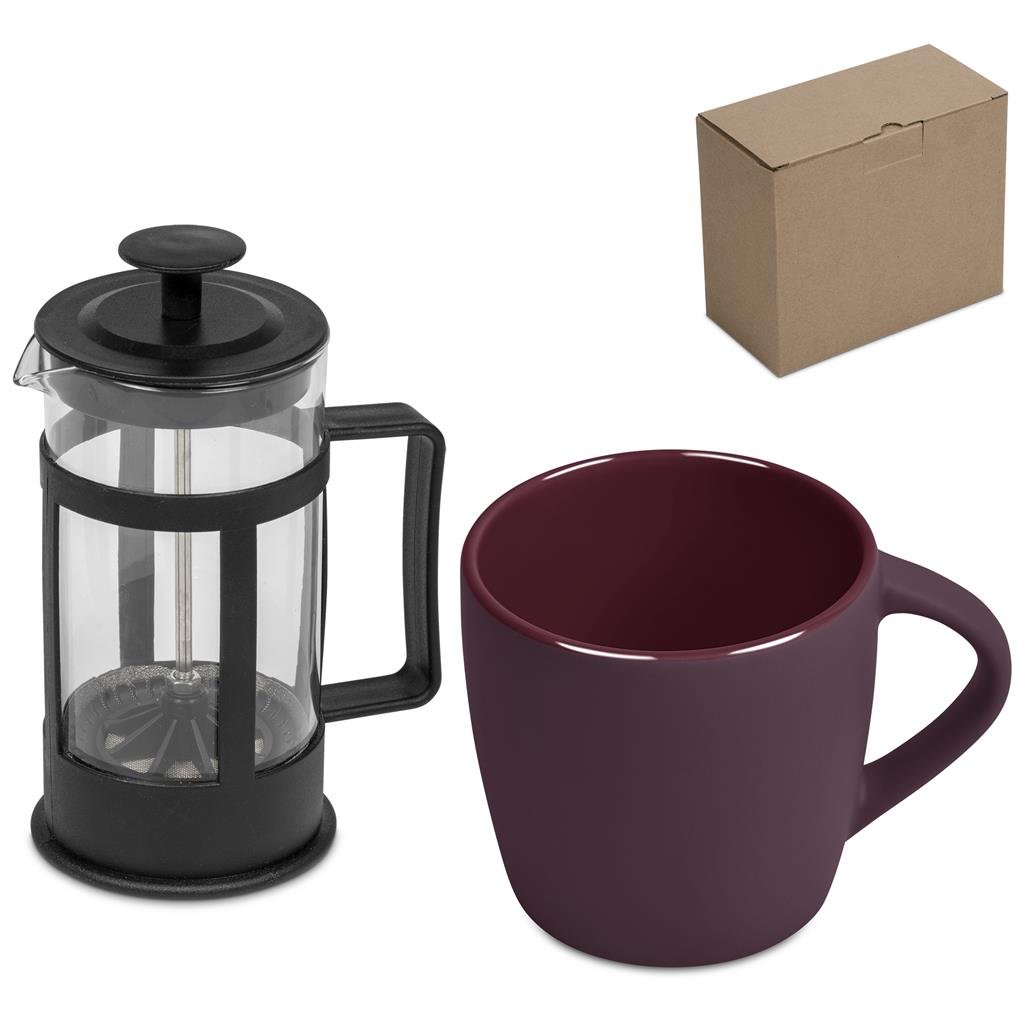 Altra Coffee Set MAROON - Coffee,Home and Living