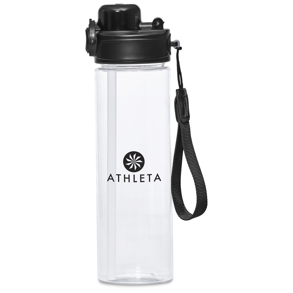 Alvarez Recycled PET Water Bottle – 750ml BLACK - Bottles,Recycled Products,Recycled Drinkware
