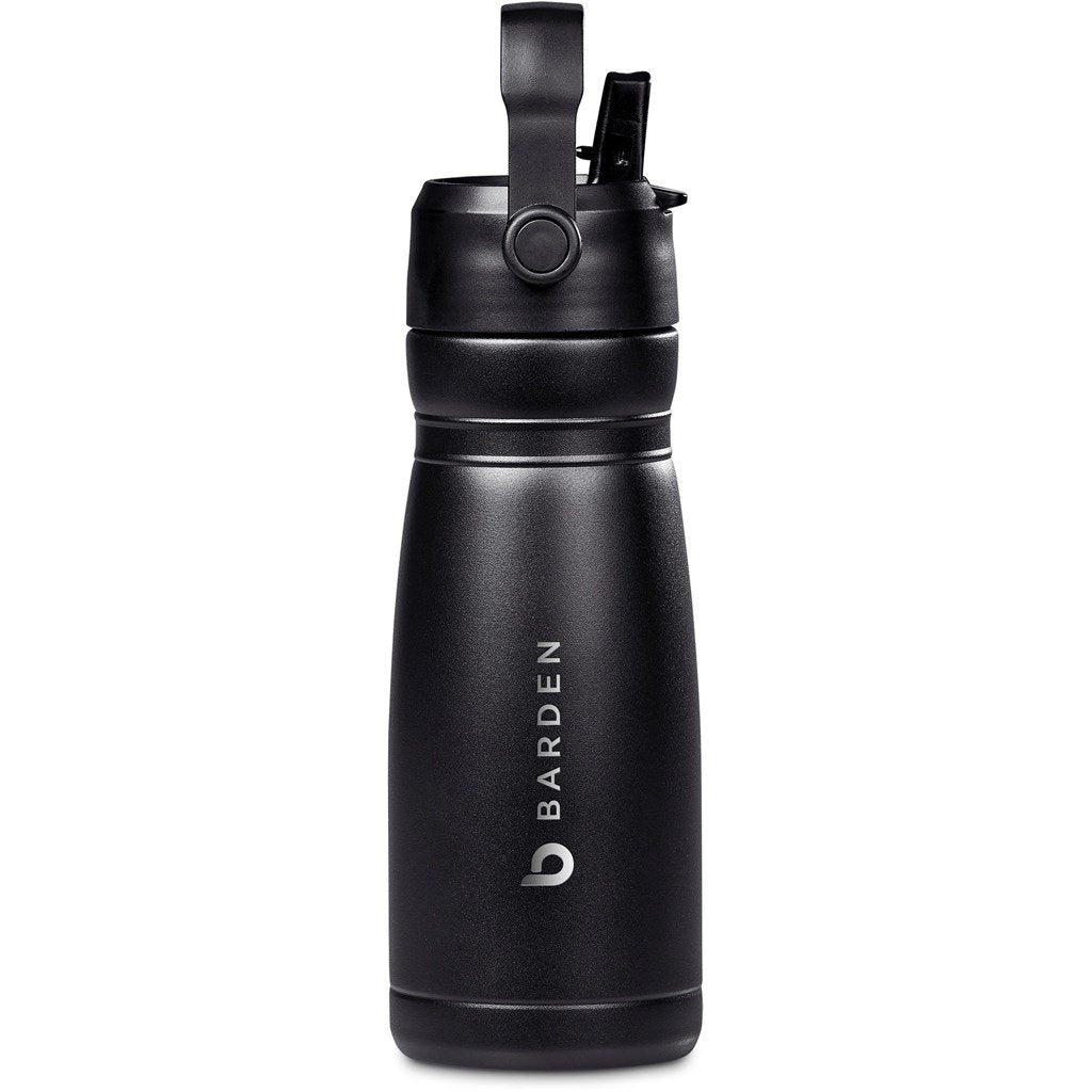Amba Stainless Steel Vacuum Water Bottle – 600ml BLACK - Bottles,Drinkware