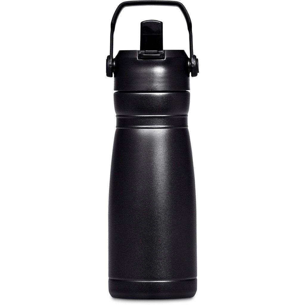 Amba Stainless Steel Vacuum Water Bottle – 600ml BLACK - Bottles,Drinkware