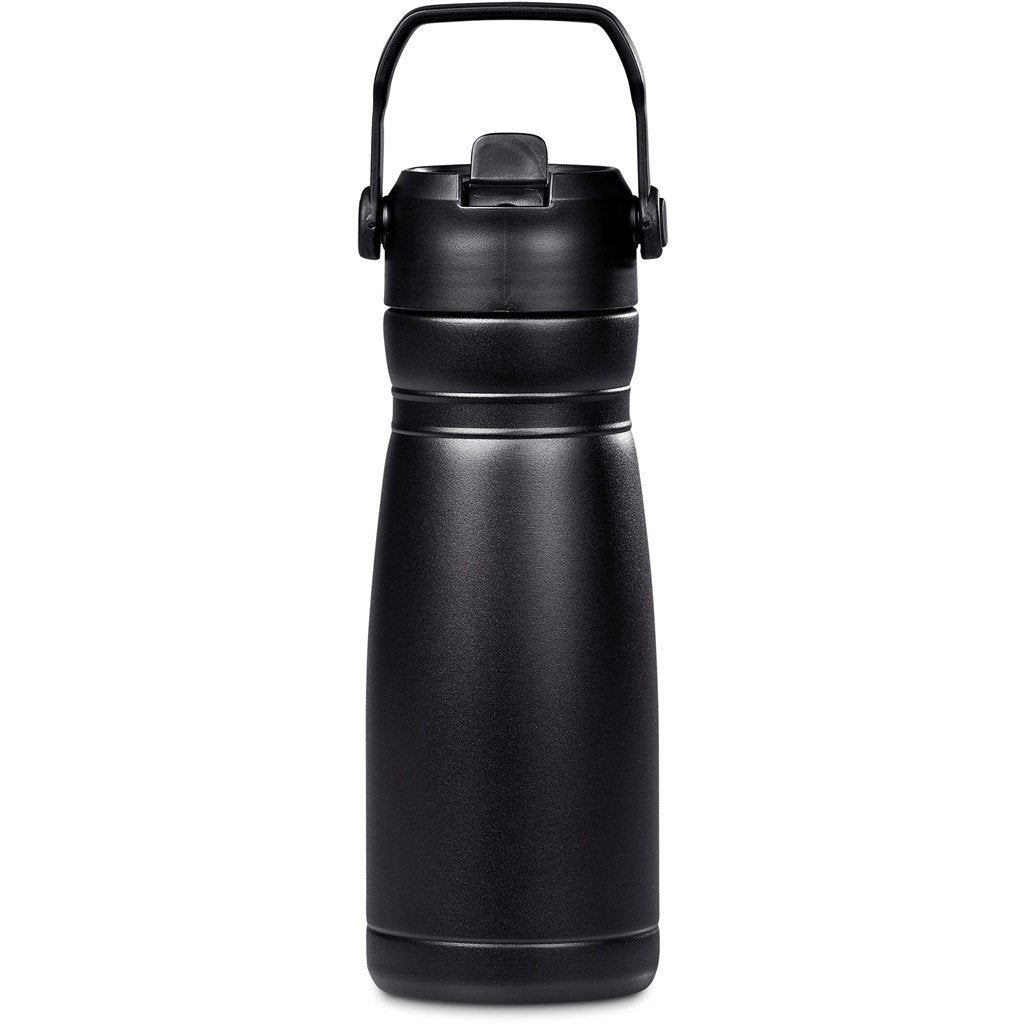 Amba Stainless Steel Vacuum Water Bottle – 600ml BLACK - Bottles,Drinkware