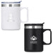 Angelo Stainless Steel & Plastic Double-Wall Mug – 360ml - Travel Mugs and Tumblers,Drinkware