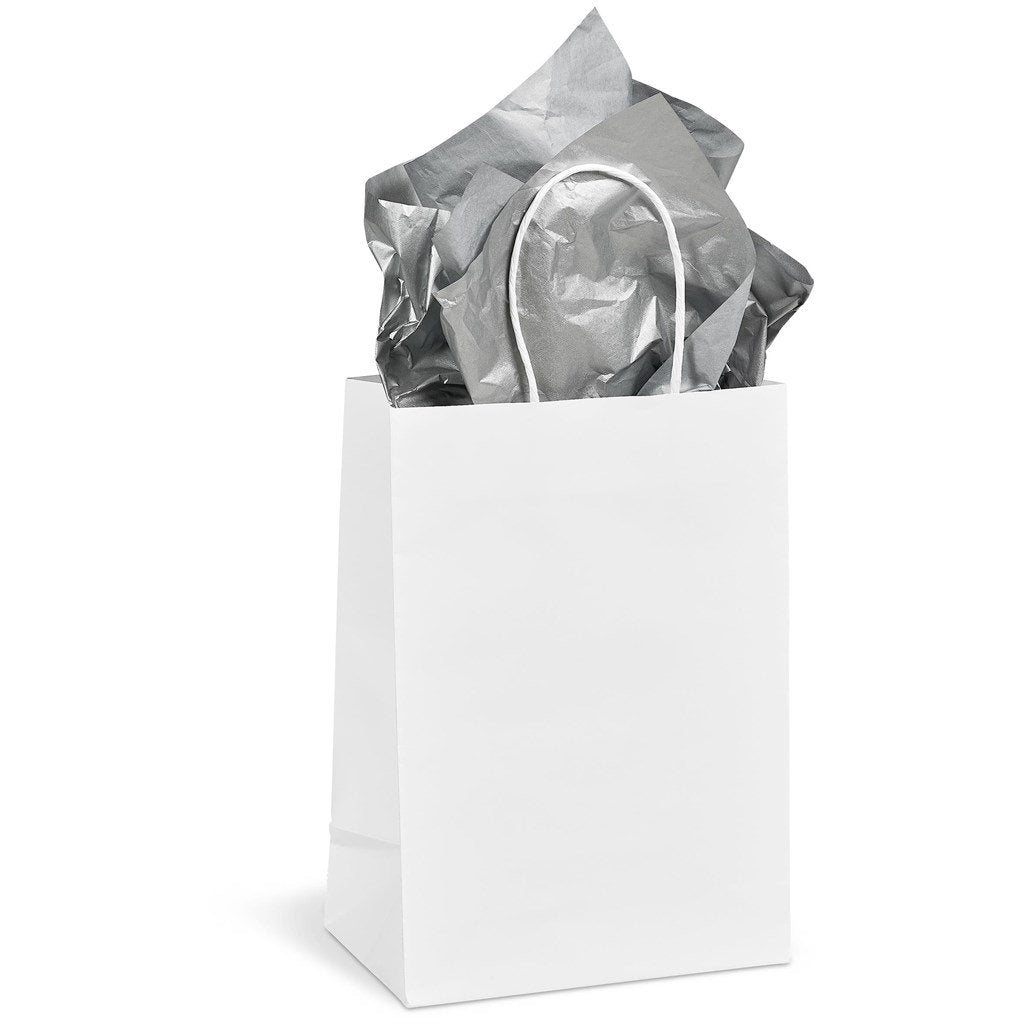 Animated Mini Gift Bag 200gsm Solid White / SW