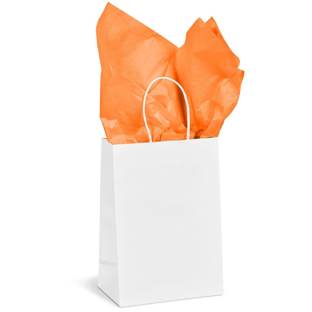 Animated Mini Gift Bag 200gsm Solid White / SW