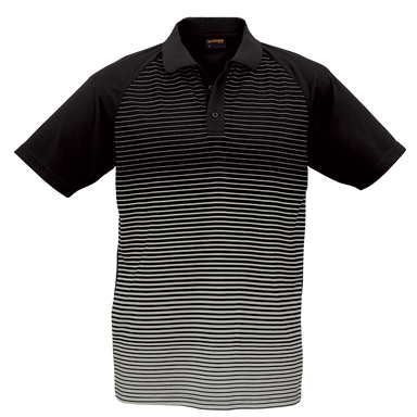 Apollo Golfer Mens Black/Silver / XL / Regular - Golf Shirts
