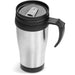 Arabica Stainless Steel & Plastic Double-Wall Mug - 450ml Silver / S - Mugs