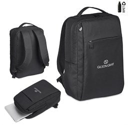 Arlington RPET Laptop Backpack Black / BL