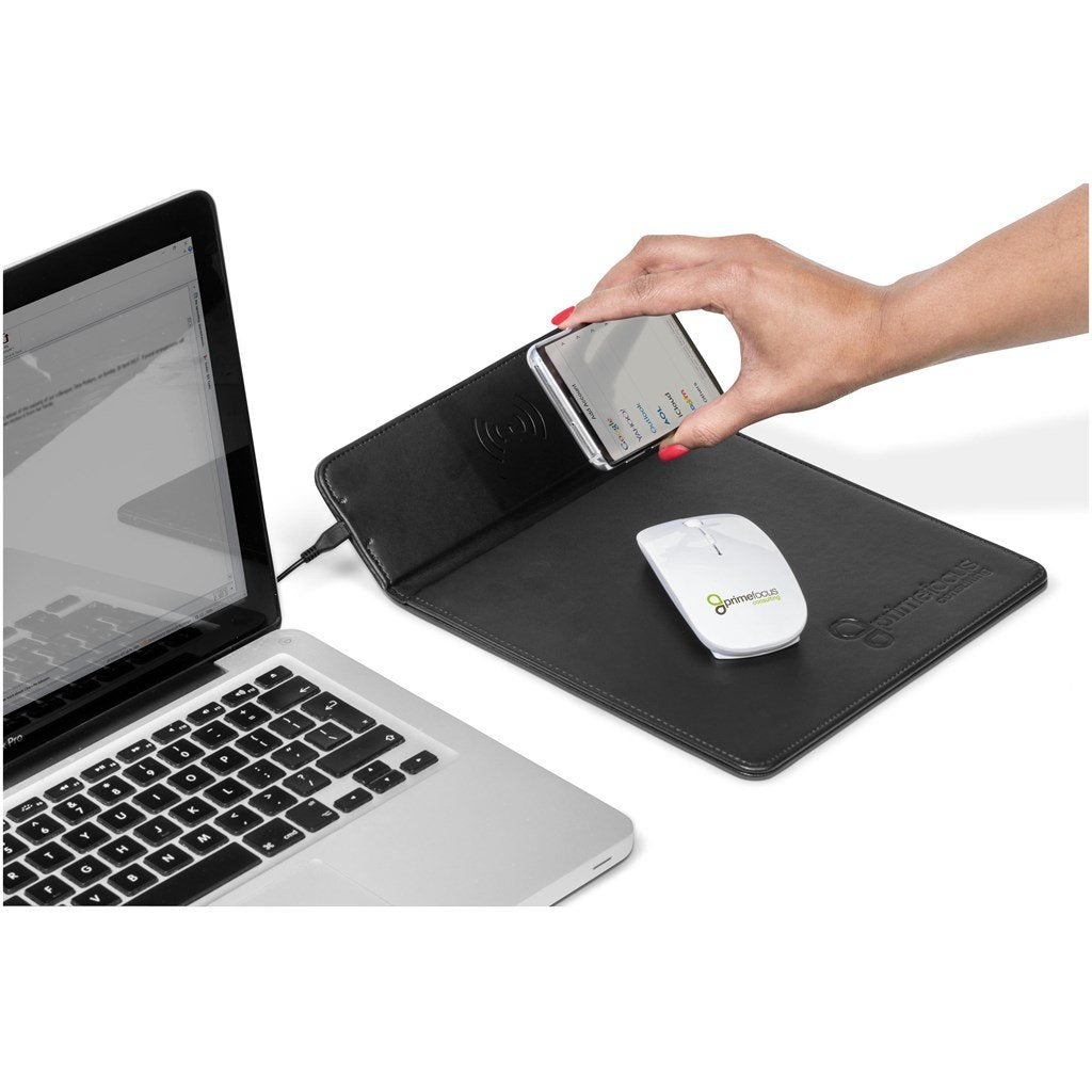 Ashburton Mouse Pad With Wireless Charger Black / BL - Pads
