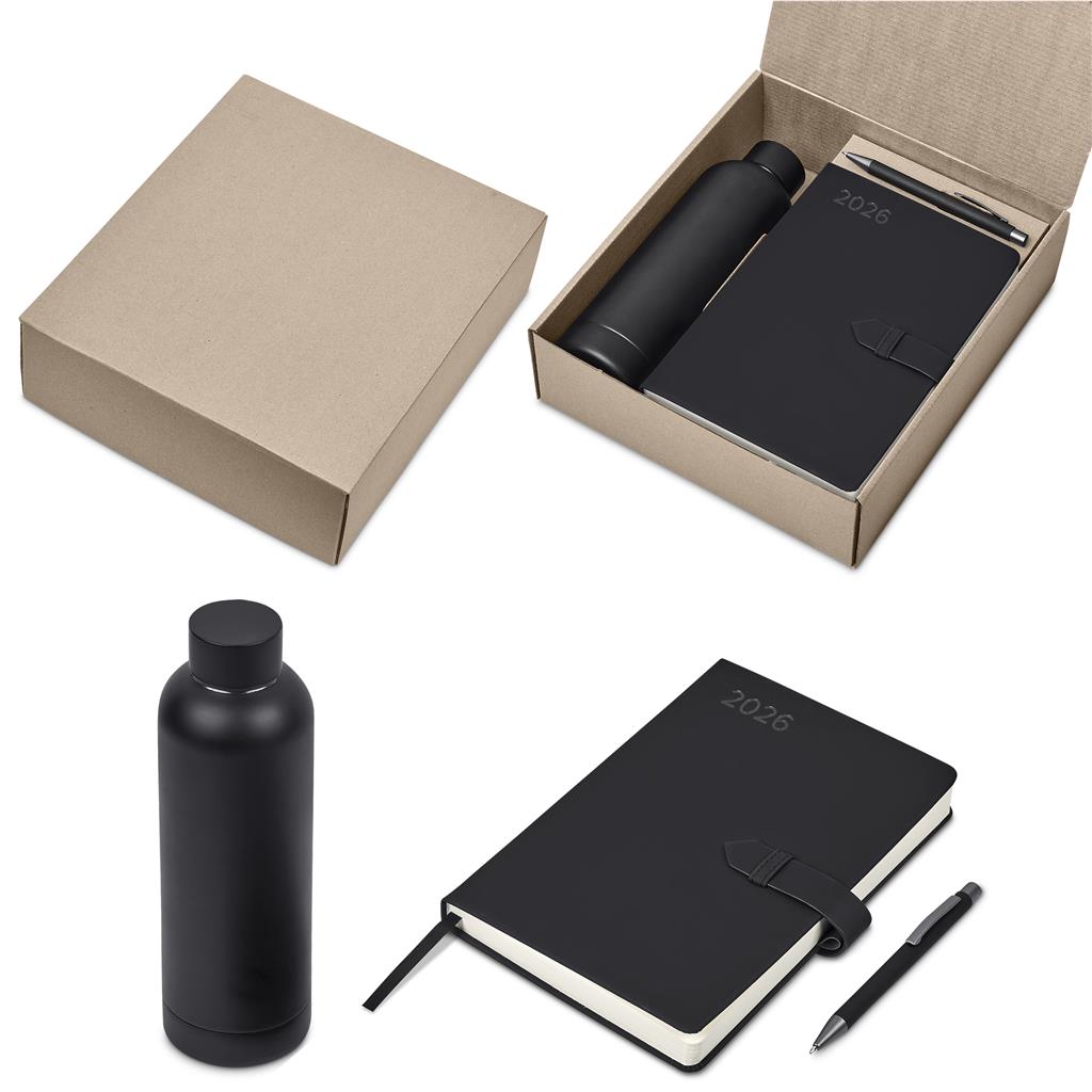 Atavism Diary Gift Set BLACK - Diaries 2026,Diaries 2026,New Items,Diary Sets 2026