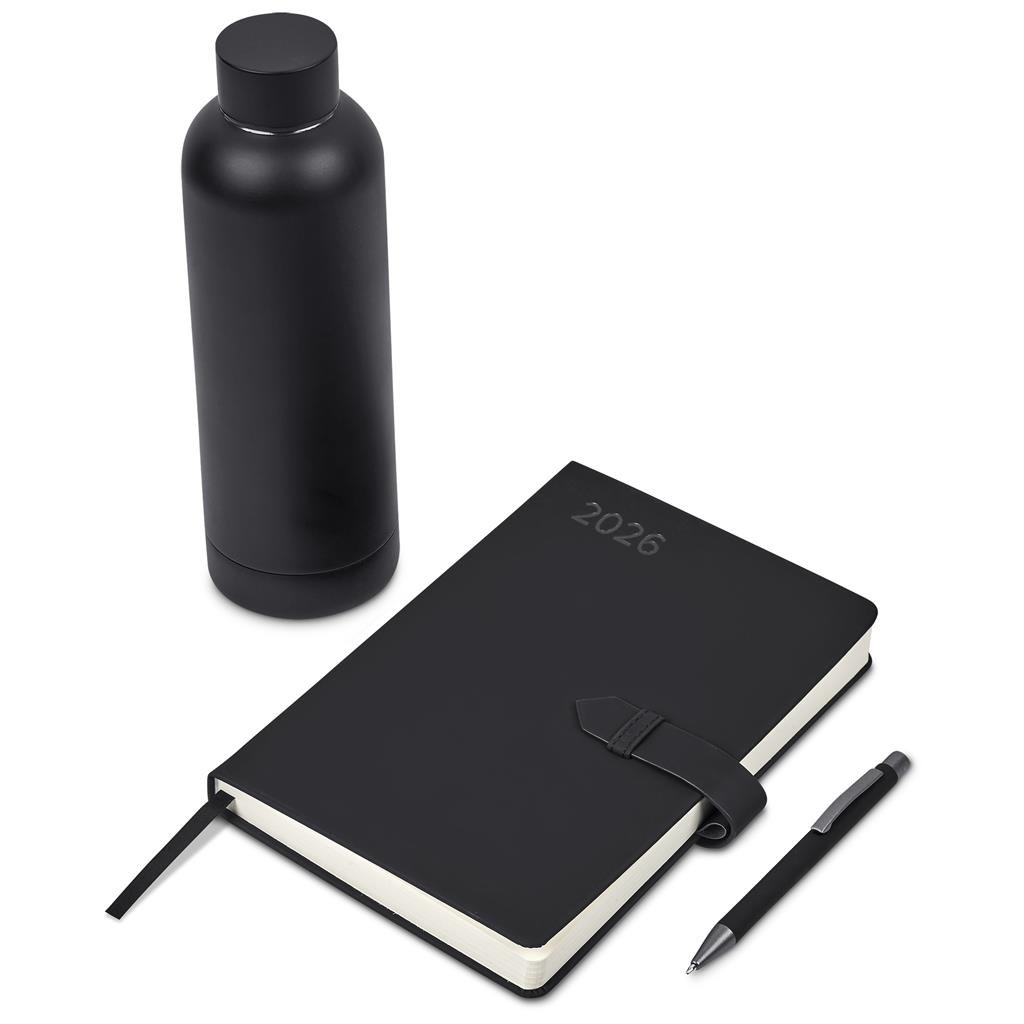 Atavism Diary Gift Set BLACK - Diaries 2026,Diaries 2026,New Items,Diary Sets 2026