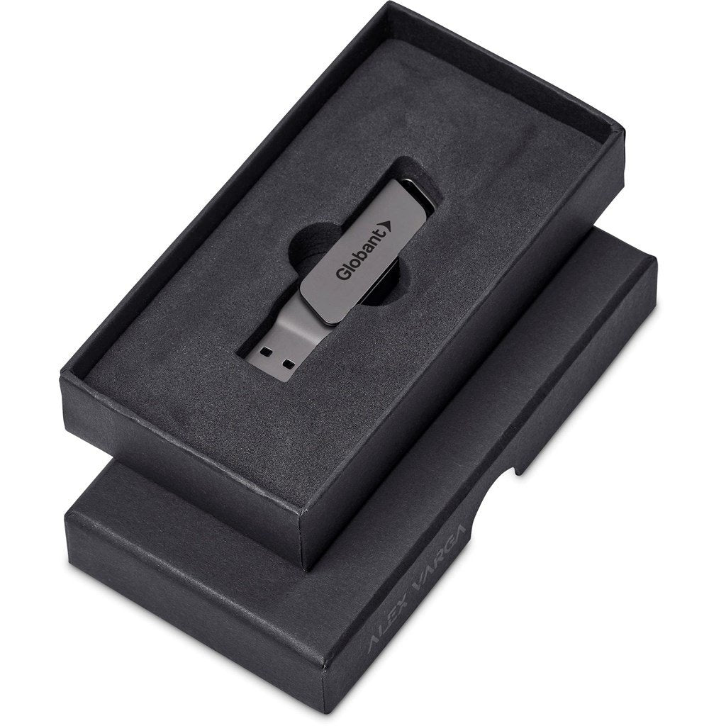 Atraxia Dual Flash Drive – 64GB / Gun Metal / GM