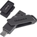 Atraxia Dual Flash Drive – 64GB / Gun Metal / GM