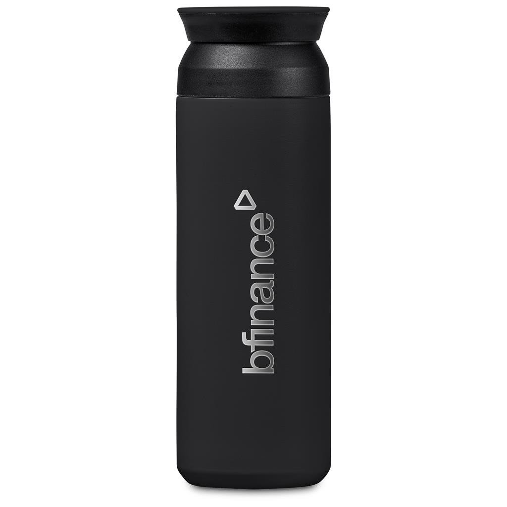 Atria Stainless Steel Vacuum Water Bottle - 480ml BLACK - Bottles,Drinkware,Full-Wrap UV Bottles