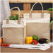 Atsui Natural Jute & Cotton Tote Bag / NT - Shopping Totes