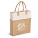 Atsui Natural Jute & Cotton Tote Bag / NT - Shopping Totes