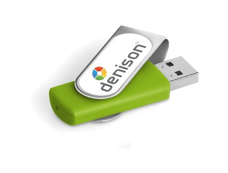 Axis 16Gb Dome Memory Stick - Yellow-