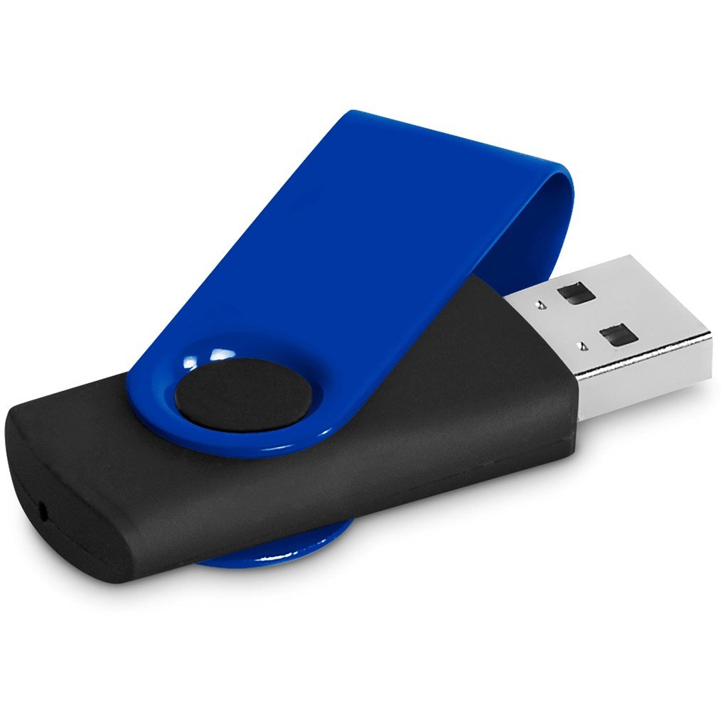 Axis Gyro Black Flash Drive - 16GB - Drives,Flash Drives