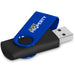 Axis Gyro Black Flash Drive - 8GB / BLUE - Drives,Flash Drives