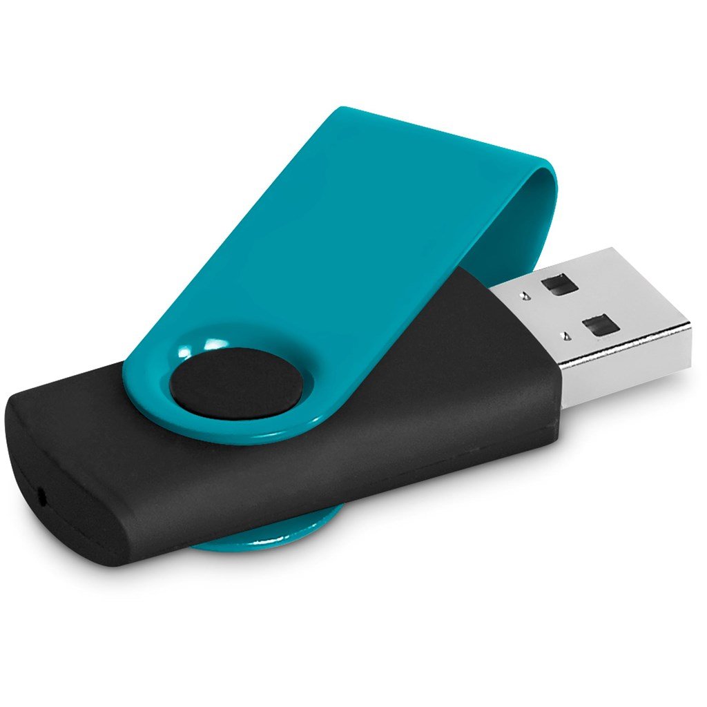 Axis Gyro Black Flash Drive - 8GB - Drives,Flash Drives
