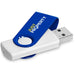 Axis Gyro White Flash Drive - 16GB / BLUE - Drives,Flash Drives