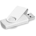 Axis Gyro White Flash Drive - 8GB - Drives,Flash Drives