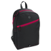 Backpack With Contrast Colour Diagonal Zip Red / STD / Regular - Backpacks