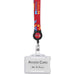 Badge Reel Single-Sided Satin Lanyard BLACK - Lanyards,Lanyards,Custom Lanyards Wrist Straps and Keyholders,Custom Keyholders