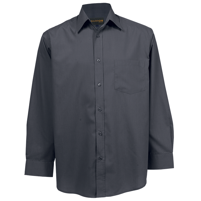 Basic Poly-Cotton Lounge Long-Sleeve Shirt - Shirts & Tops