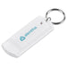 Beezle Whistle Keyholder SOLID WHITE - Plastic Keyholders,Promotional Giveaways,Keyholders,Promotional Giveaways