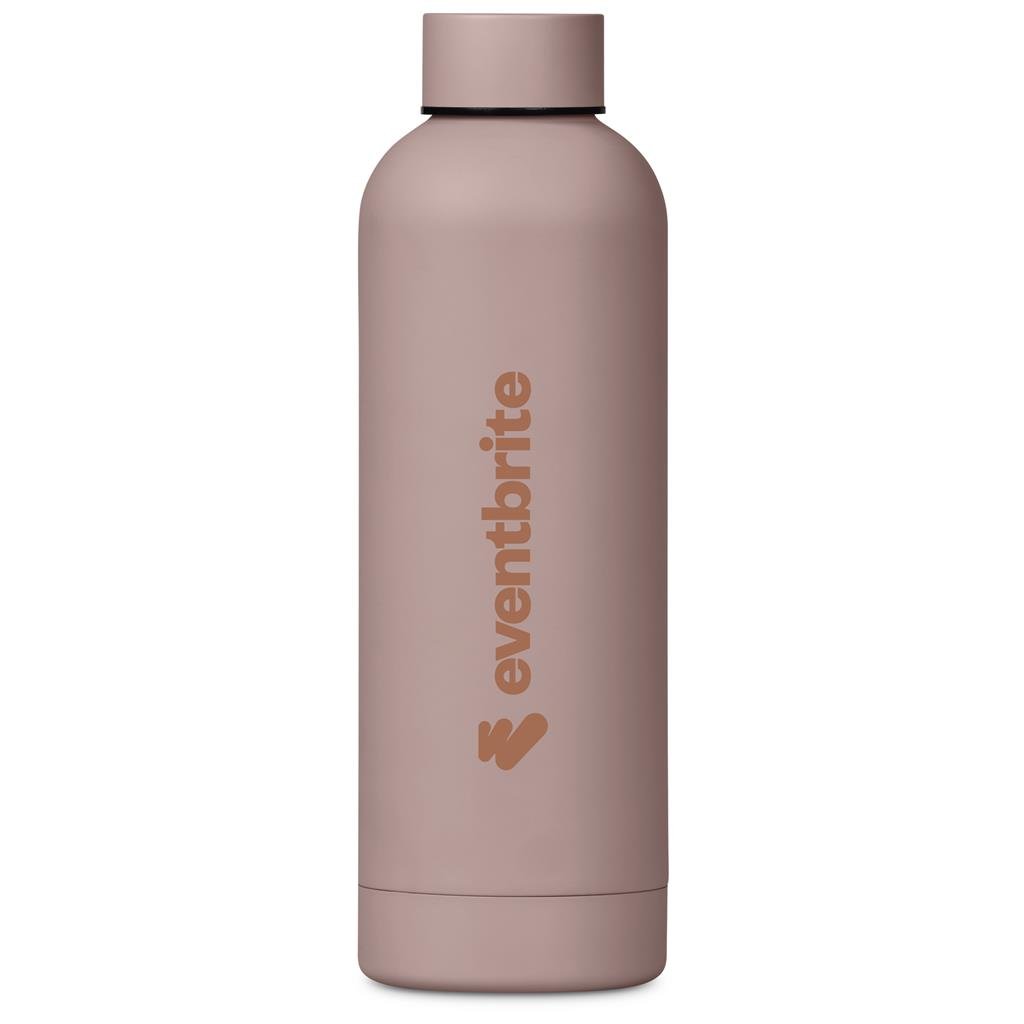 Bermuda Recycled Stainless Steel Water Bottle – 800ml NUDE - Bottles,Drinkware,Recycled Drinkware,Full-Wrap UV Bottles
