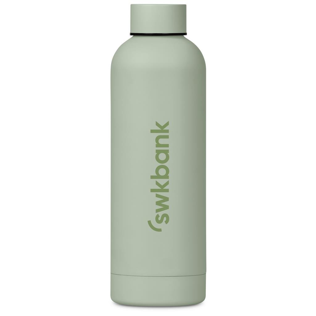 Bermuda Recycled Stainless Steel Water Bottle – 800ml SAGE - Bottles,Drinkware,Recycled Drinkware,Full-Wrap UV Bottles