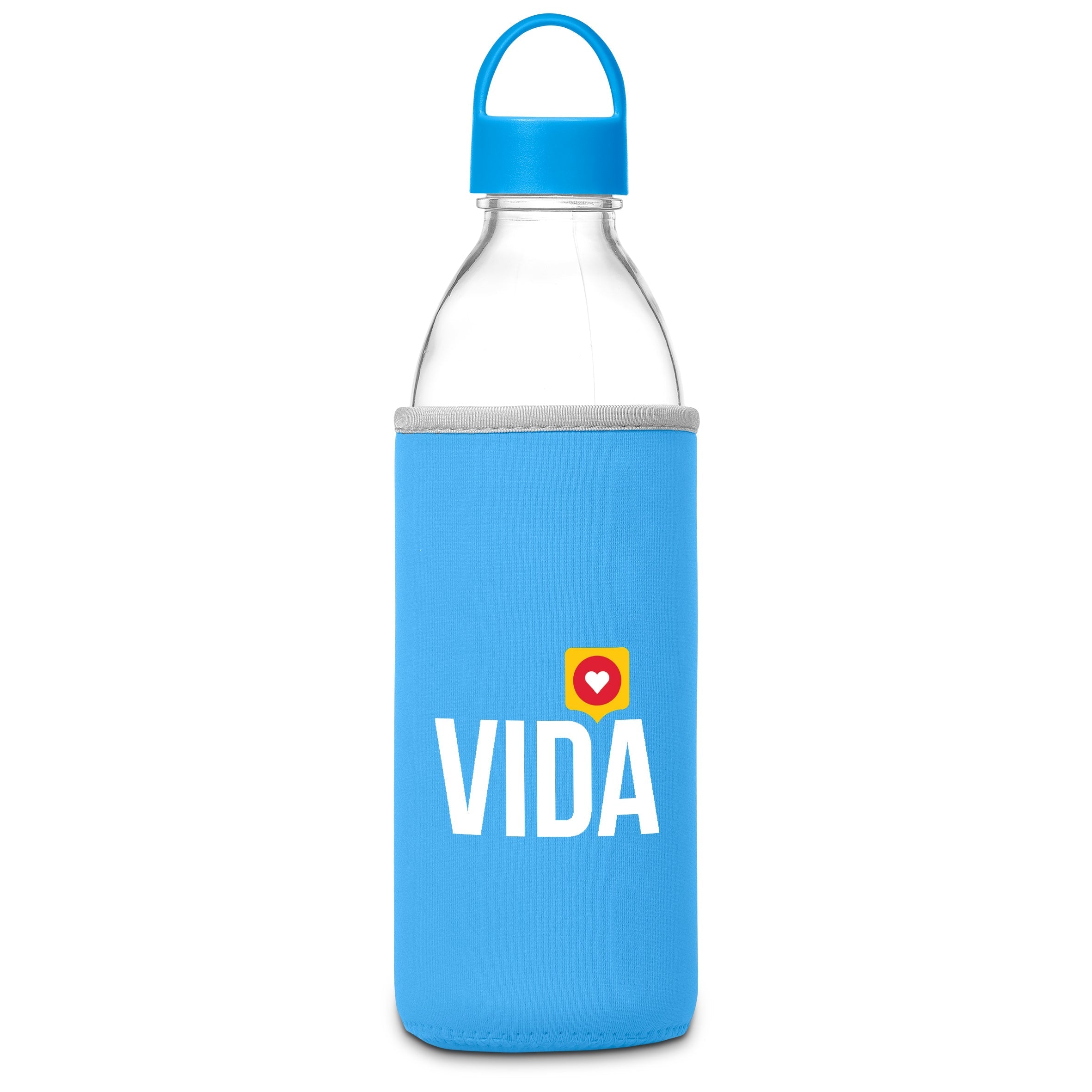 Big Swing Neo Glass Water Bottle – 850ml Cyan / CY