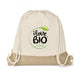 Bijin Jute & Cotton Drawstring Bag Natural / NT