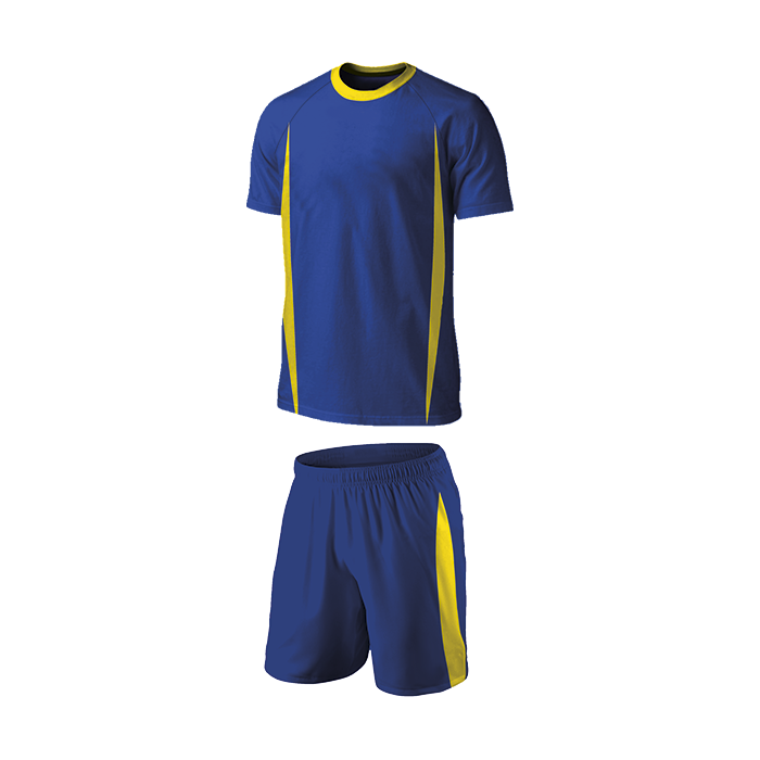 Blade Soccer Single Set Royal/Gold / 3XL / Last Buy - On Field Apparel