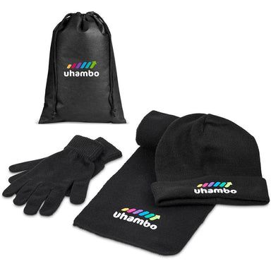 Blizzard Winter Gift Set BLACK - Headwear Sets,Winter Sets