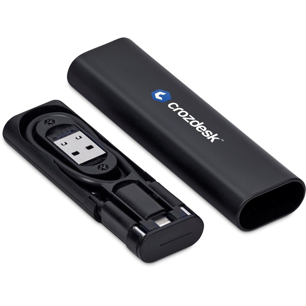 Branway Multi-Function Cable Kit BLACK - Chargers and Adaptors,Travel Essentials,Technology