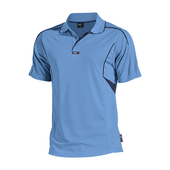 BRT Champion Golf Shirt Sky/Navy / XS / Last Buy - Shirts