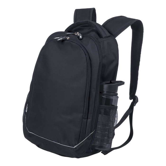 BRT Chrome Back Pack Black/Black / STD / Regular - Sport Bags