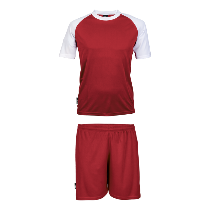 BRT Pitch Soccer Single Set Red/White / XS / Regular - On Field Apparel