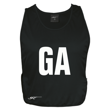 BRT Players Bib - Set of 7  Black / Jnr / Regular - 